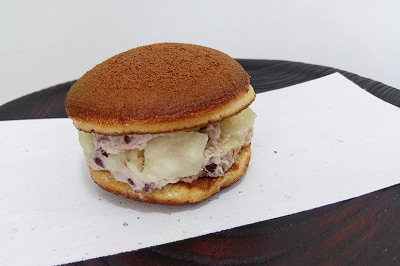 季節のフルーツ生どら焼き ピーチパイン